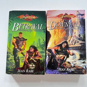 Dragonlance: The Dhamon Saga Series Betrayal, Downfall by Jean Rabe Paperback